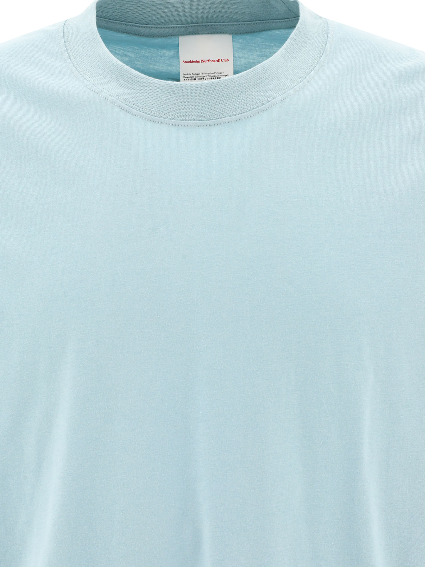 STOCKHOLM SURFBOARD CLUB Light Blue Stockholm (Surfboard) Club t-shirt